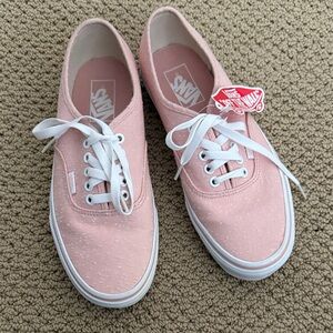 Vans Women's Pink Authentic Marled Canvas